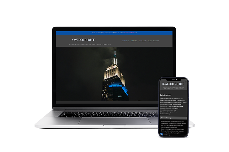 Website für Steuerberater Demo
